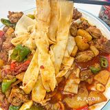 ‼️在广州，第一次吃新疆大盘鸡没想到是这样…………