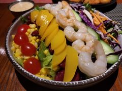 黄桃大虾沙拉-摇滚披萨(长春街店)