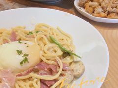 奶油培根意面-红小满休闲餐厅(十全街店)