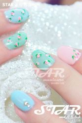 点击看大图 田园小风情-STAR美甲店