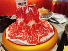 和牛牛腹肉-油花·和牛寿喜烧·放题自助(市南银座店)