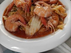 白菜炒虾-华春餐馆(鱼山路店)