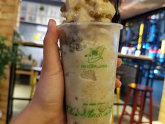 牛奶绿豆冰沙-黄记玉米汁(叠翠路店)
