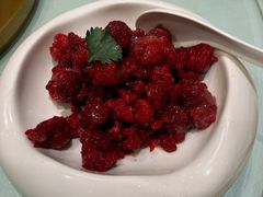 天然蜂蜜拌树莓-吉林省林业宾馆-餐厅