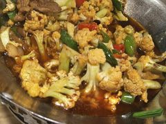 干锅有机菜花-陈傻子餐厅(世纪都会店)