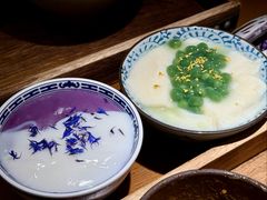 抹茶麻薯奶冰-李百蟹·江南蟹黄面·河景餐厅(夫子庙总店)