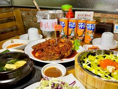 -喇喇排骨火锅·传统韩式脊骨汤(望京西园总店)