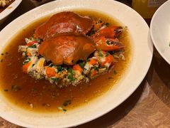雕皇鸡油蒸膏蟹-喜来登由由大酒店九州膳坊中餐厅