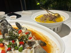 青花椒蒸石斑鱼-顺德渔村(南山店)