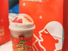 厚牛乳莓莓冻-喜茶(南京仙林金鹰店)