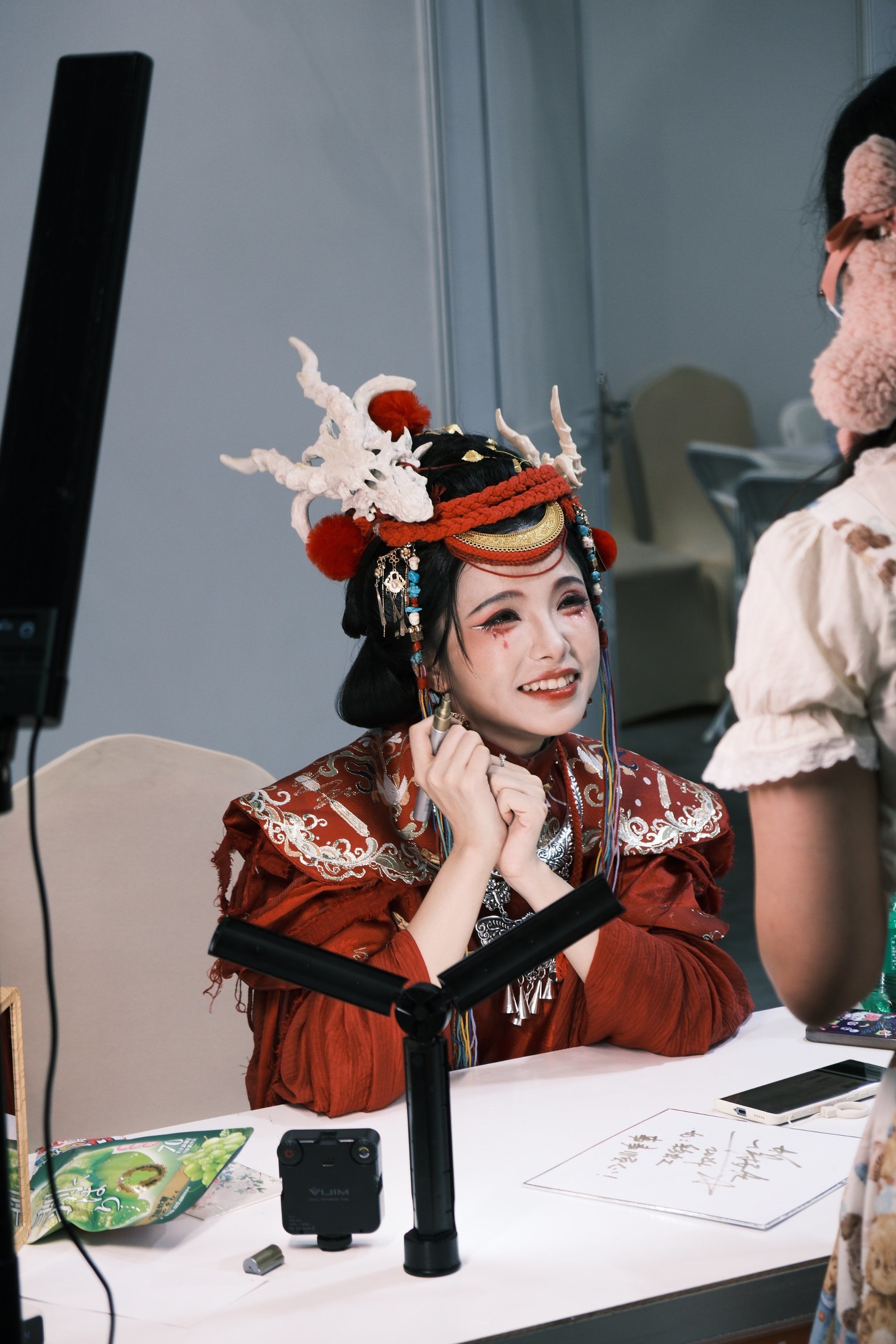 谢安然签售 深圳漫展直拍图 无修原图