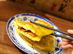 里脊葱油蛋饼-老客满蛋饼(双塔市集店)