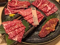 极上黑毛和牛五品盛合-牛角日本烧肉专门店(海运大厦店)