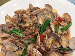 葱姜炒油蛤-阿湾楼·温州海鲜·江浙菜(京江路店)