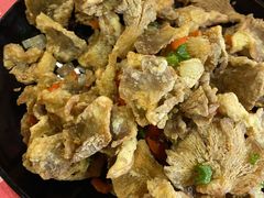 椒盐蘑菇-西域阿里马新疆菜·清真(桂花路店)