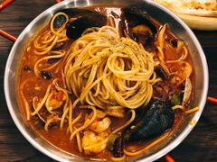 韩式辣海鲜意面-Kpasta韩式意大利面