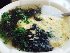 紫菜蛋花汤-李连贵熏肉大饼(宁山中路店)