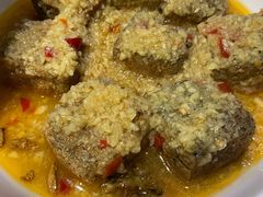 蒜香香炸臭豆腐-烎记烧烤(蓝天花园店)