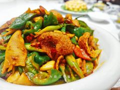 辣爆羊羔肚-宁夏国强手抓羊肉·清真菜(未央路凤三店)