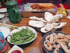 -蚝堡海鲜·威海菜·海肠捞饭·烧烤·亚洲吃蚝公司(幸福门店)