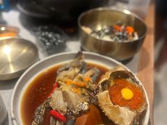 -草家酱蟹炭火烤肉店(珲春南路一店)