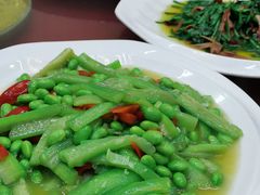 丝瓜毛豆-望海潮海鲜店 特色家常菜(在海一方店)