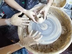 -馆陶手作坊DIY·陶艺·石塑粘土·石膏娃娃(车陂店)