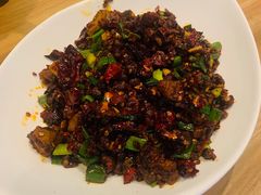 豆豉炒油渣-黔城故事(虎峰别墅店)