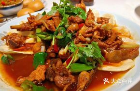 Stewed Chicken with Cornbread