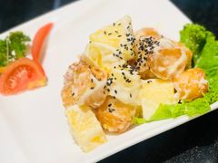 菠萝油条虾-鹿港小镇(金虹桥国际中心店)