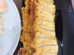 虾仁倭瓜锅贴-大眼锅贴饺子(河西店)