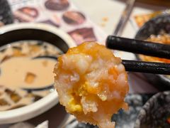 干贝咸蛋黄虾滑-哥老官重庆美蛙鱼头(宝山龙湖店)