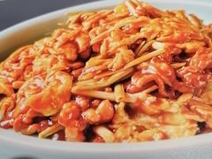 鱼香肉丝-北平盛世·新京菜·北京烤鸭(劲松·双井店)