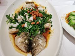 葱油捞鲈鱼-宝园酒家(美林M·LIVE天地东座店)