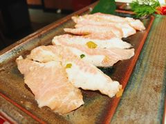 盐味猪颈肉-厚贞日式烤肉(龙之梦店)