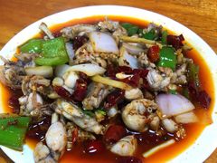 爆炒牛蛙-温州一家人美食(西木头市店)