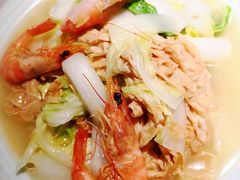 腐皮小青菜-老头儿油爆虾(金鹰世界店)