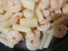 泡椒藕尖虾仁-辛庄小馆