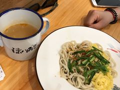 滑鸡葱油拌面-陈八两面家(华孚写字楼店)