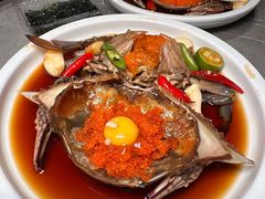 -草家酱蟹炭火烤肉店(珲春南路一店)