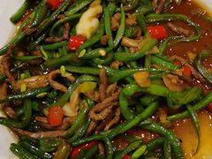 扁豆牛肉丝-紫光园·烤鸭(吕家营店)