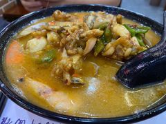 海鲜牛蛙面-台州老六海鲜面馆(上南总店)