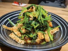 菠菜拌面筋-胖老汉椒麻鸡清真新疆菜(西御街店)