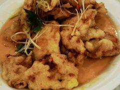 传统锅包肉-黄家饺子东北特色菜馆(湖滨商业街店)