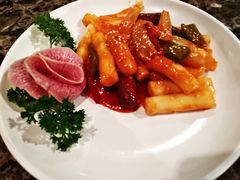 芝士炒年糕-猪啊牛呀羊啊铜盘烤肉(正大广场店)