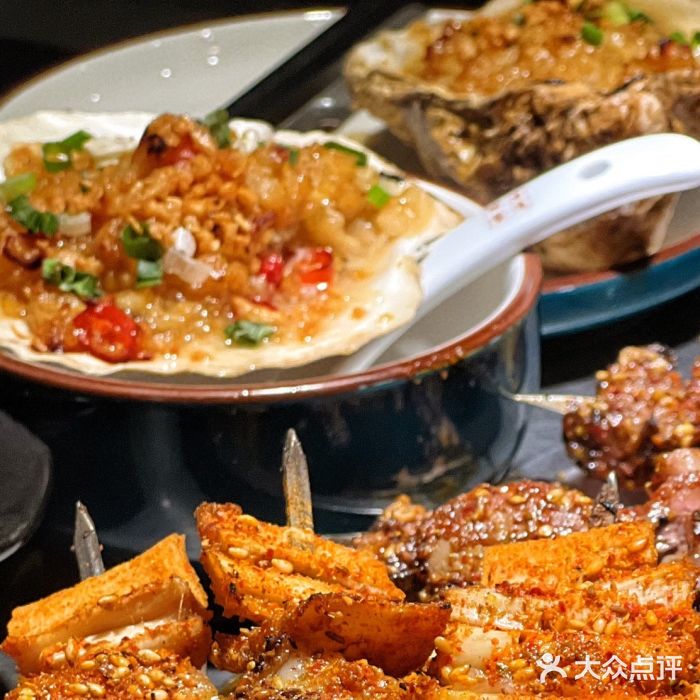 壹加壹电烤串(总店)烤扇贝图片