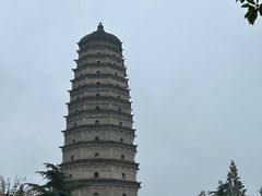 -法门文化景区-合十舍利塔