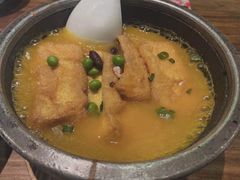 石锅金瓜手工豆腐-铁道茶苑.色稷餐厅(莲花南路店)