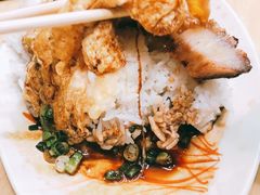 猪颈肉蛋包饭-新记餐厅(香槟大厦店)