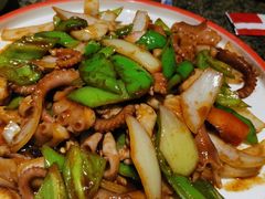酱爆八带-渔民船说·北塘海鲜·天津菜·海肠捞饭(北塘古镇店)